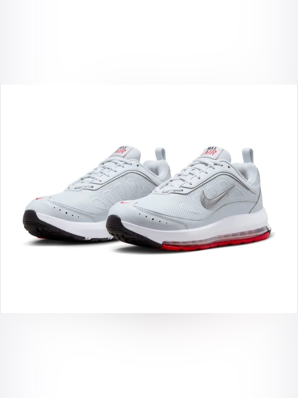 Nike Air Max AP Men’s Sneakers – White/Gray/Red